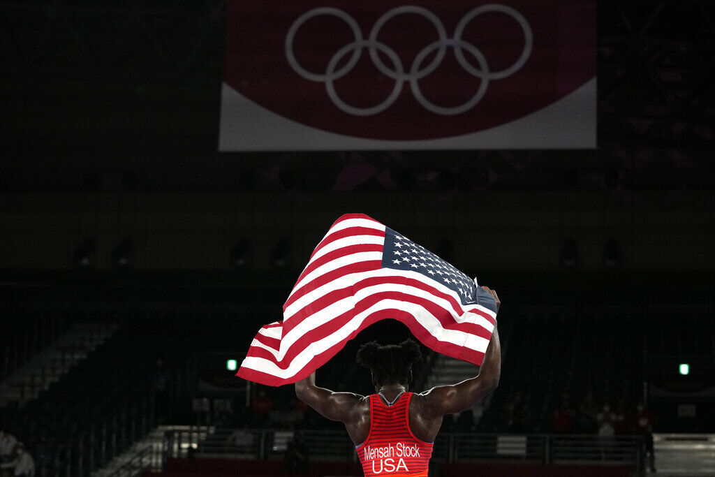 Tokyo Olympics Athletes and Flags Photo Gallery